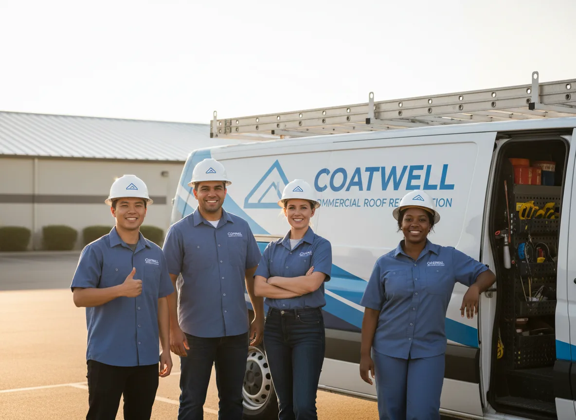 Commercial roof coating company in Wheeler, IN